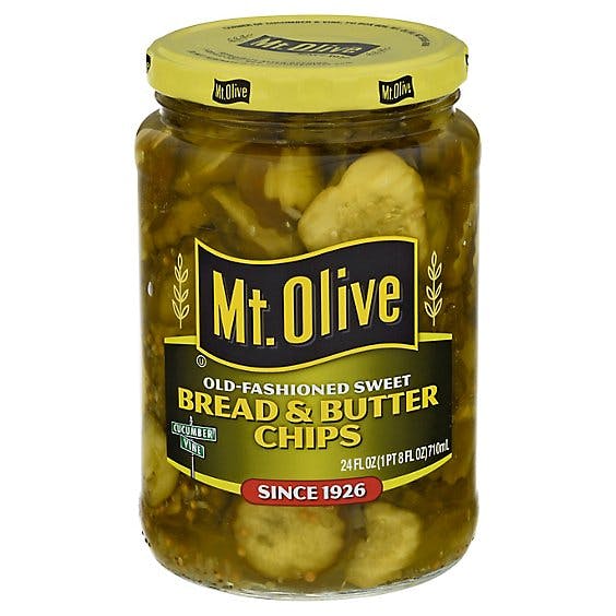 Is it Egg Free? Mt. Olive Pickles Chips Bread & Butter Chips Old-fashioned Sweet