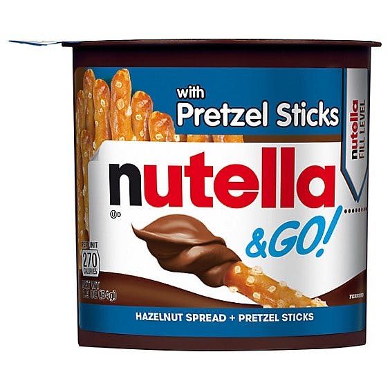 Is it Vegetarian? Nutella & Go! Spread Hazelnut With Cocoa Pretzel