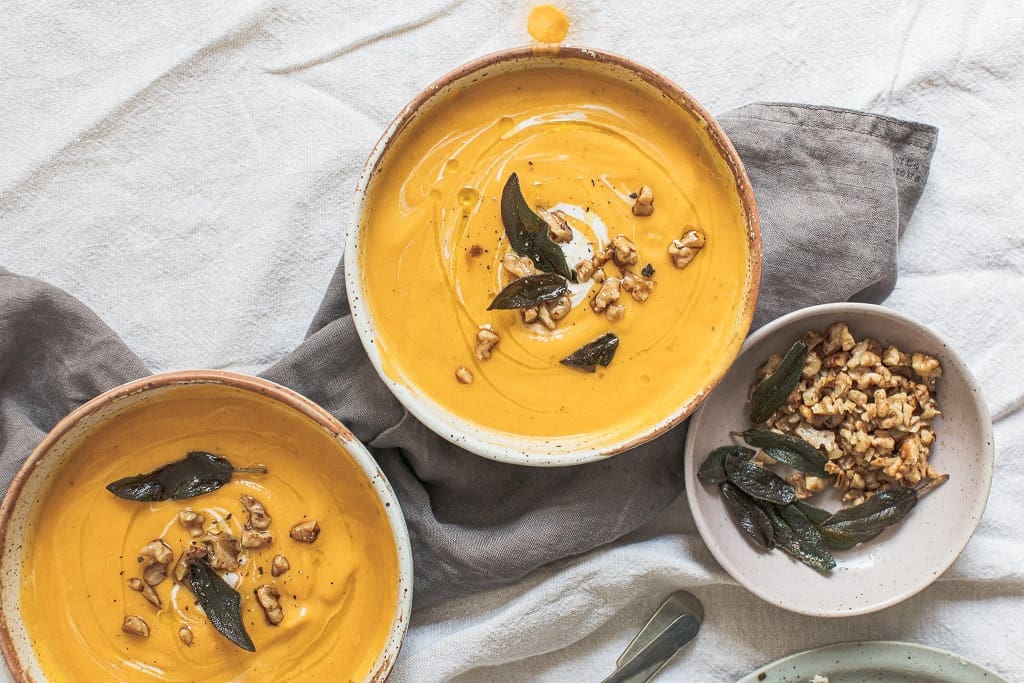 Low FODMAP Root Vegetable and Butternut Squash Soup