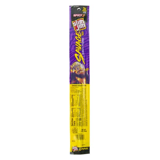 Slim Jim Savage Size Spicy Smoked Snack