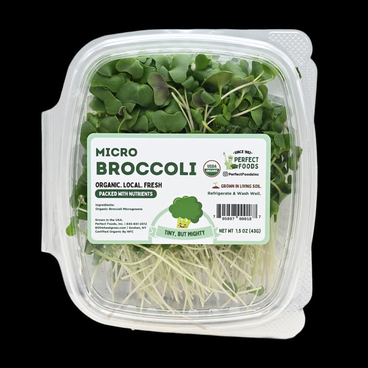 Perfect Foods Broccoli Microgreens