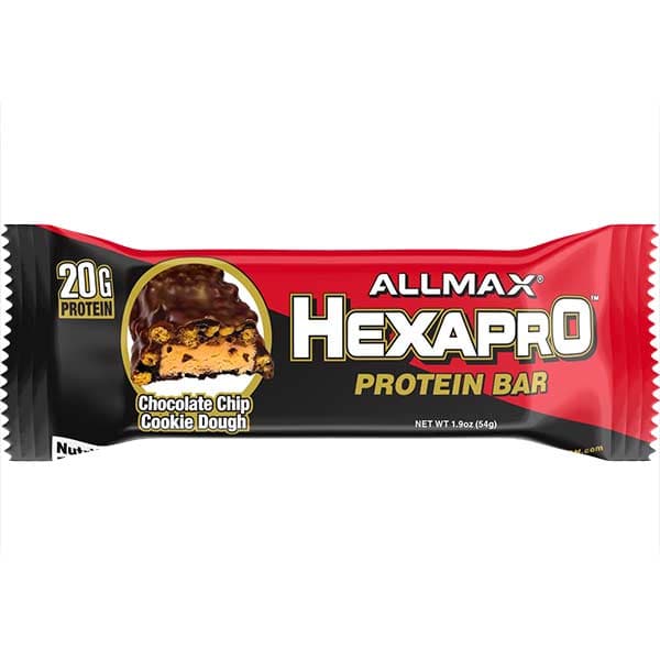 Allmax Hexapro Protein Bar Chocolate Chip Cookie Dough