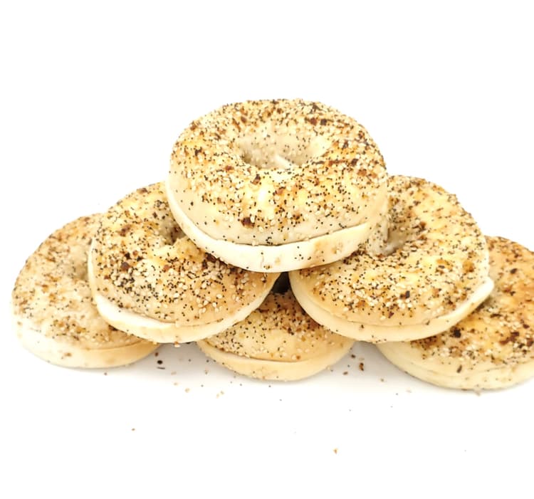 Redners 6-Pack Sliced Everything Bagels