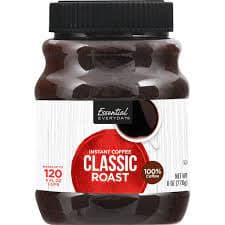 Essential Everyday Coffee, Instant, Classic Roast