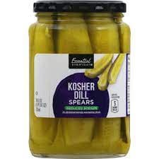 Essential Everyday Kosher Dill, Reduced Sodium, Spears