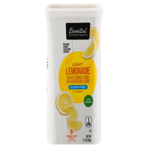 Essential Everyday Sugar Free Light Lemonade Drink Mix