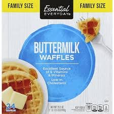 Essential Everyday Waffles, Buttermilk, Family Size