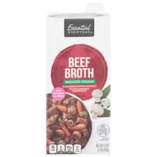 Essential Everyday Beef Broth, Reduced Sodium
