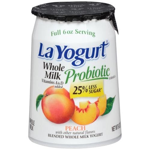 La Yogurt Whole Milk Peach