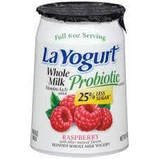 La Yogurt Whole Milk Raspberry