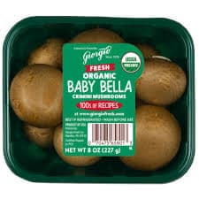 Organic Baby Bella Mushrooms