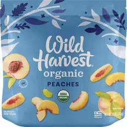 Wild Harvest Peaches, Organic, Peeled & Sliced