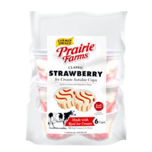 North Star Strawberry Sundae Cups