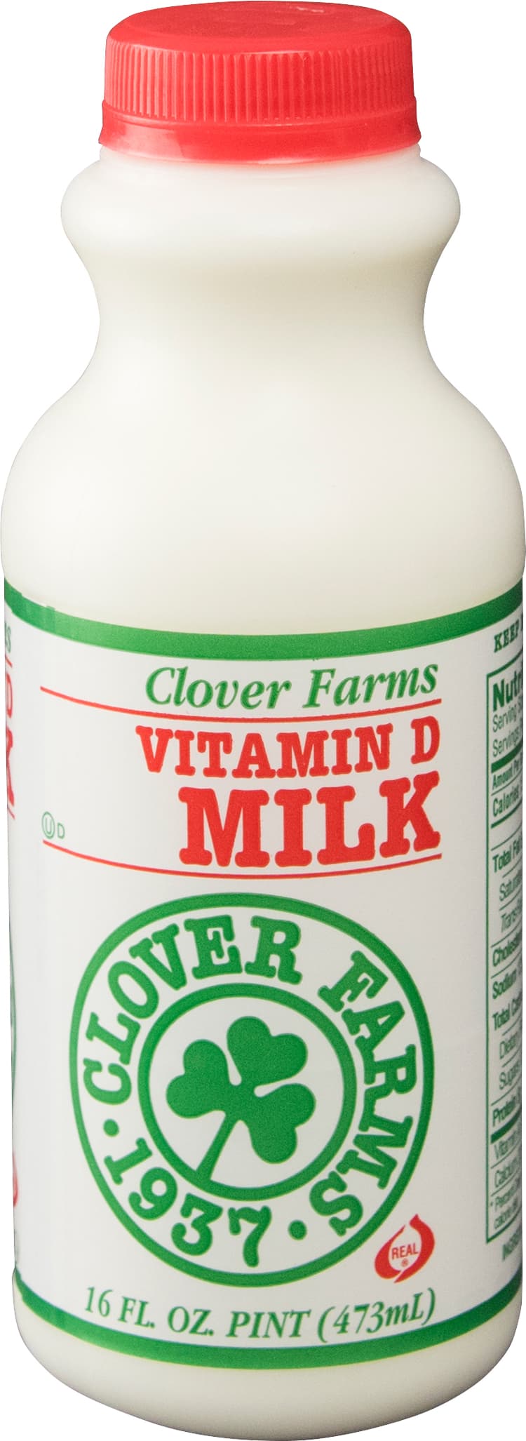 Clover Farms Pint Whole Milk