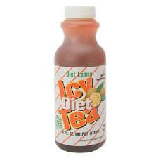 Clover Farms Pint Diet Icy Tea