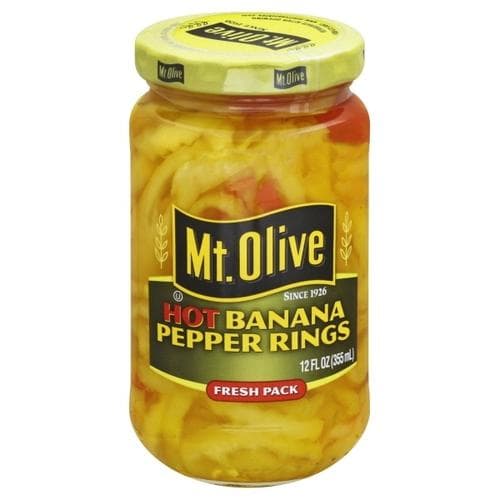 Banana Pepper Rings - Hot