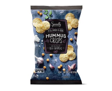 Specially Selected Hummus Crisps Feta, Garlic & Herb