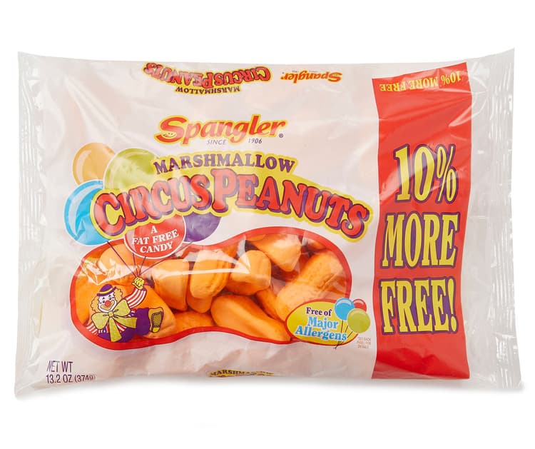 Spangler Marshmallow Circus Peanuts