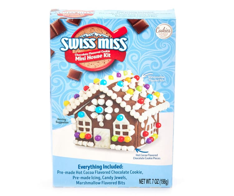 Swiss Miss Chocolate Flavored Cookie Mini House Kit