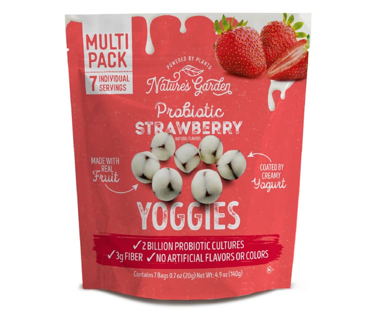 Nature'S Garden Probiotic Strawberry Flavored Yoggies Multi