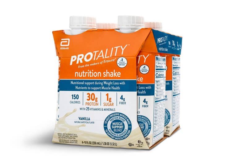 Abbott Protality Vanilla Flavor Nutrition Shake