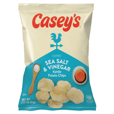 Casey'S Sea Salt & Vinegar Kettle Potato Chips