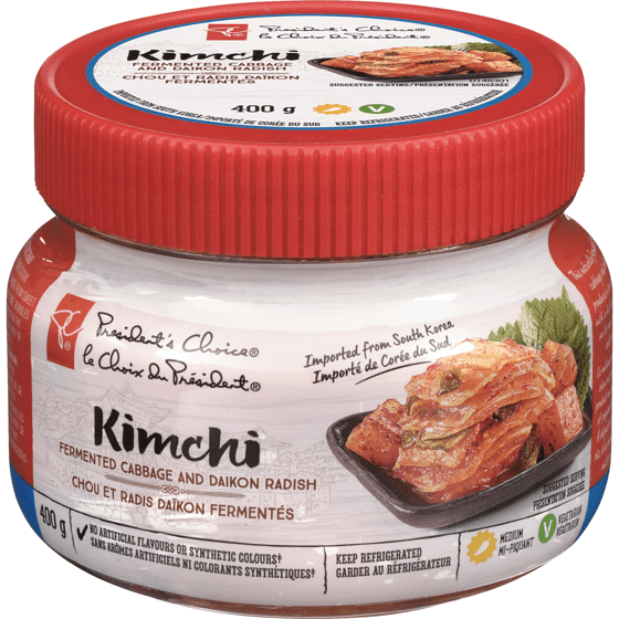 President'S Choice Kimchi Fermented Cabbage And Daikon Radish