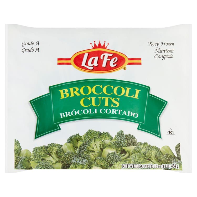 La Fe Microwaveable Broccoli Cut Grade A Fancy