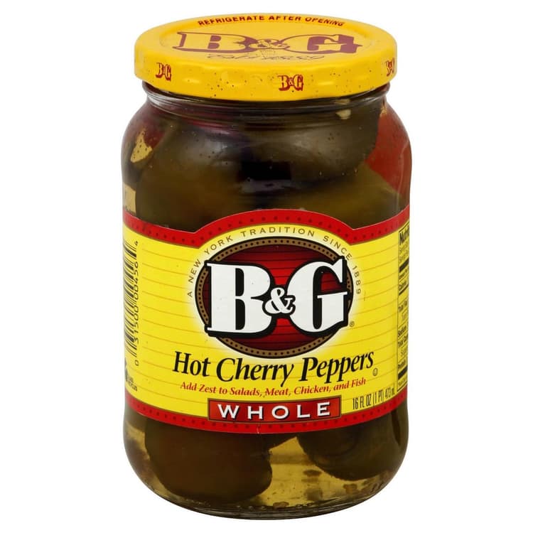 B&G Hot Cherry Peppers, Whole