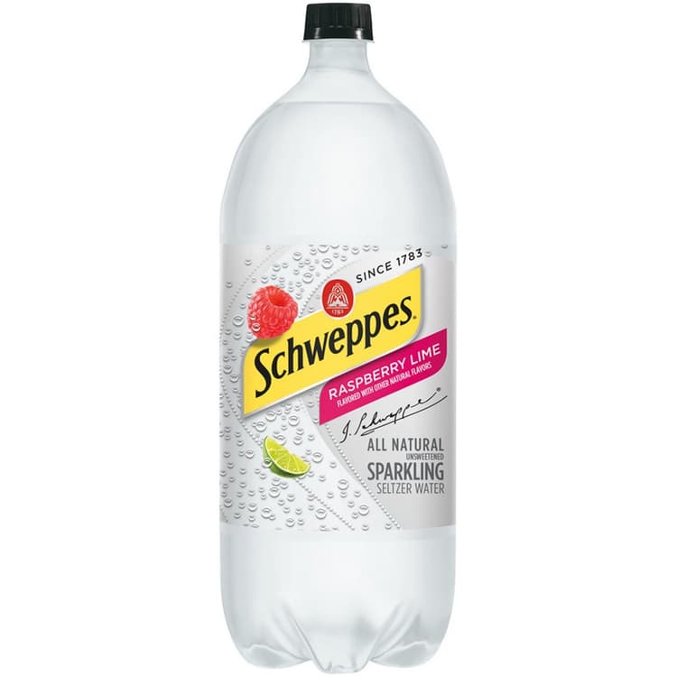 Schweppe'S Sparkling Seltzer Water,  Raspberry Lime
