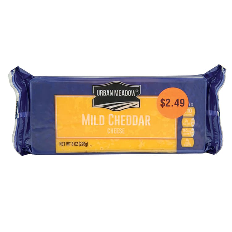 Urban Meadow - Mild Cheddar Cheese Bar