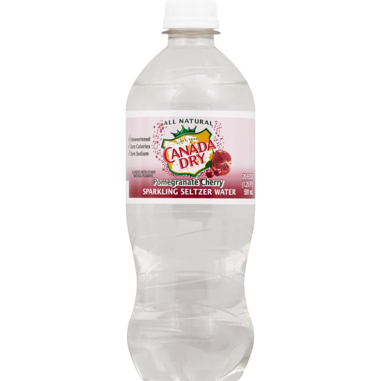 Canada Dry Sparkling Seltzer Water, Pomegranate Cherry