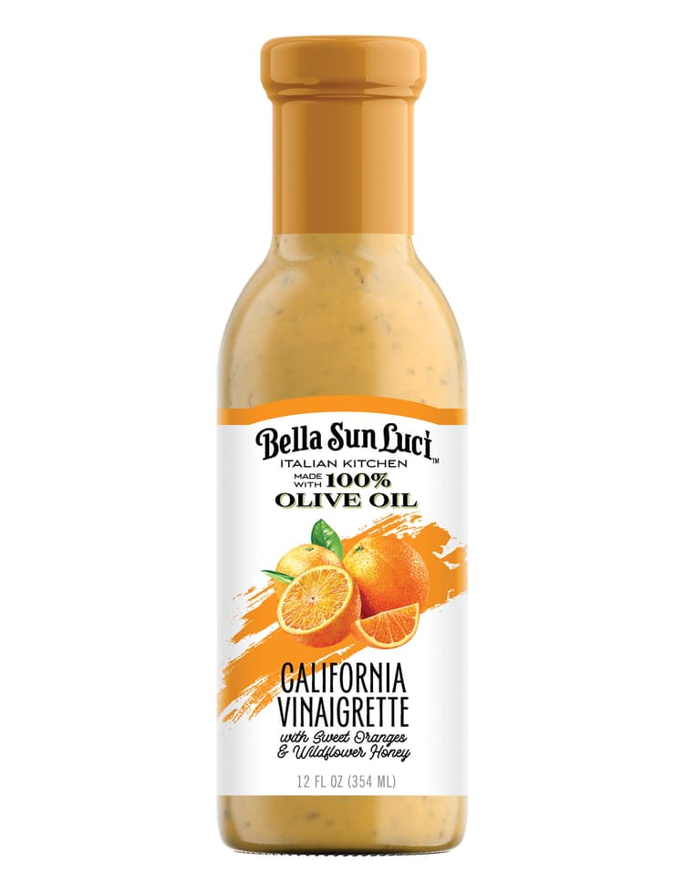 Bella Sun Luci California Vinaigrette Made With 100% Olive Oil