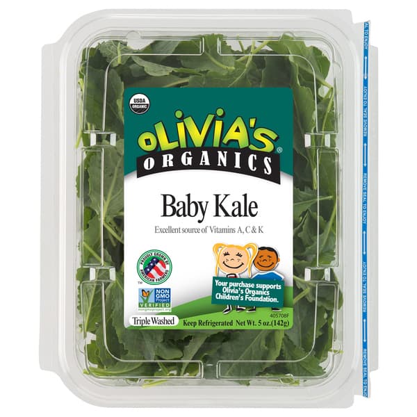 Olivia Organic Baby Kale