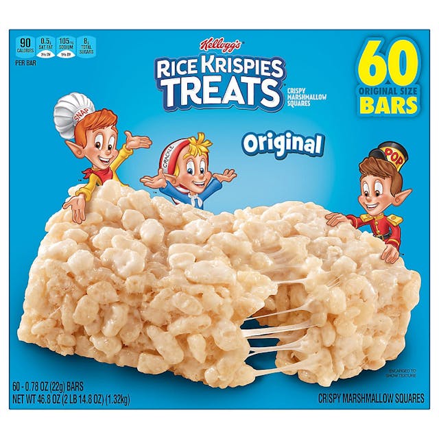 Is it Egg Free? Kellogg's Rice Krispies Treats Crispy Marshmallow Squares Original