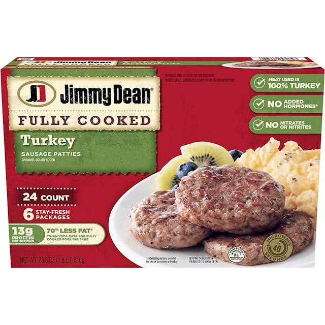 Is it MSG free? Jimmy Dean Turkey Sausage Patties