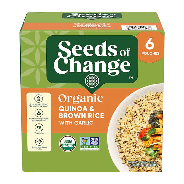 Is it Wheat Free? Seeds Of Change Certified Organic Quinoa & Brown Rice W/ Garlic