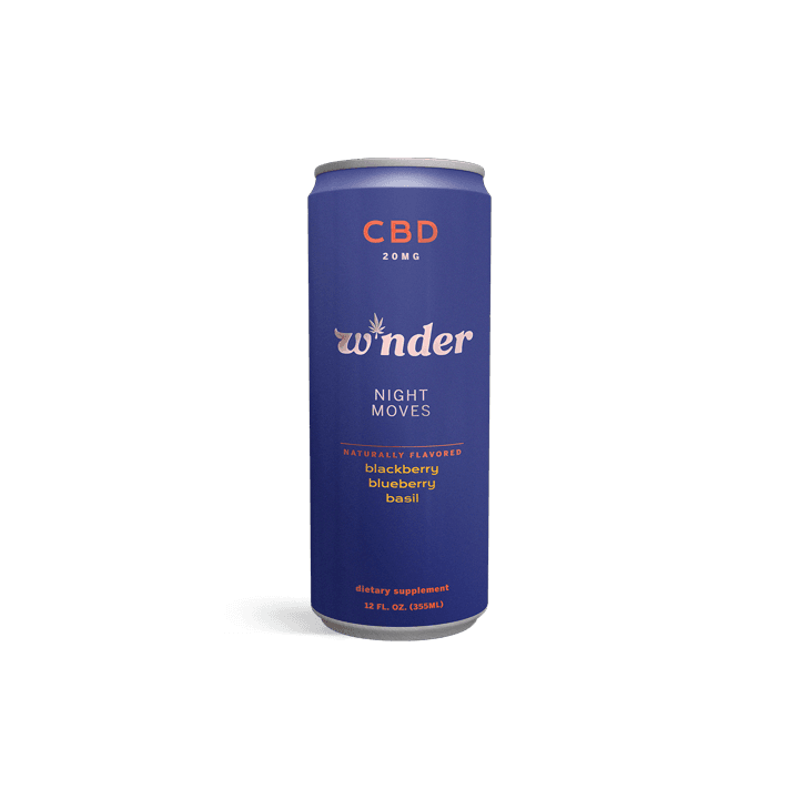 W*Nder Cbd Night Moves - Blackberry, Blueberry, Basil Dietary Supplement
