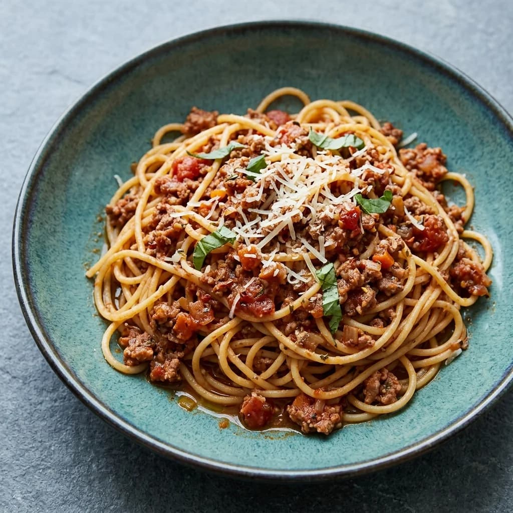 Classic Spaghetti and Meat Sauce