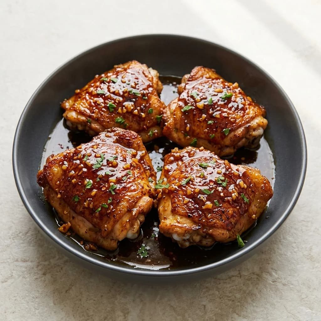 One-Pan Honey Garlic Chicken