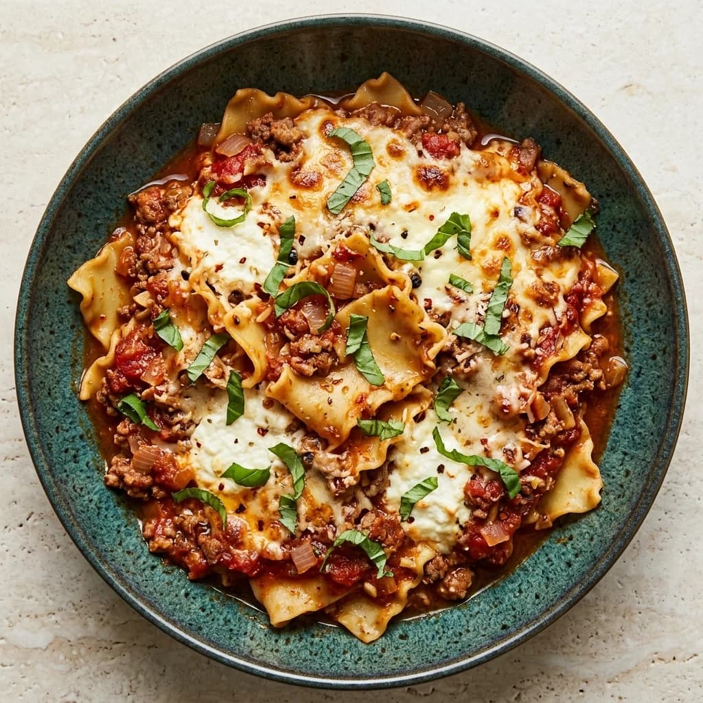 One-Pot Beef Lasagna