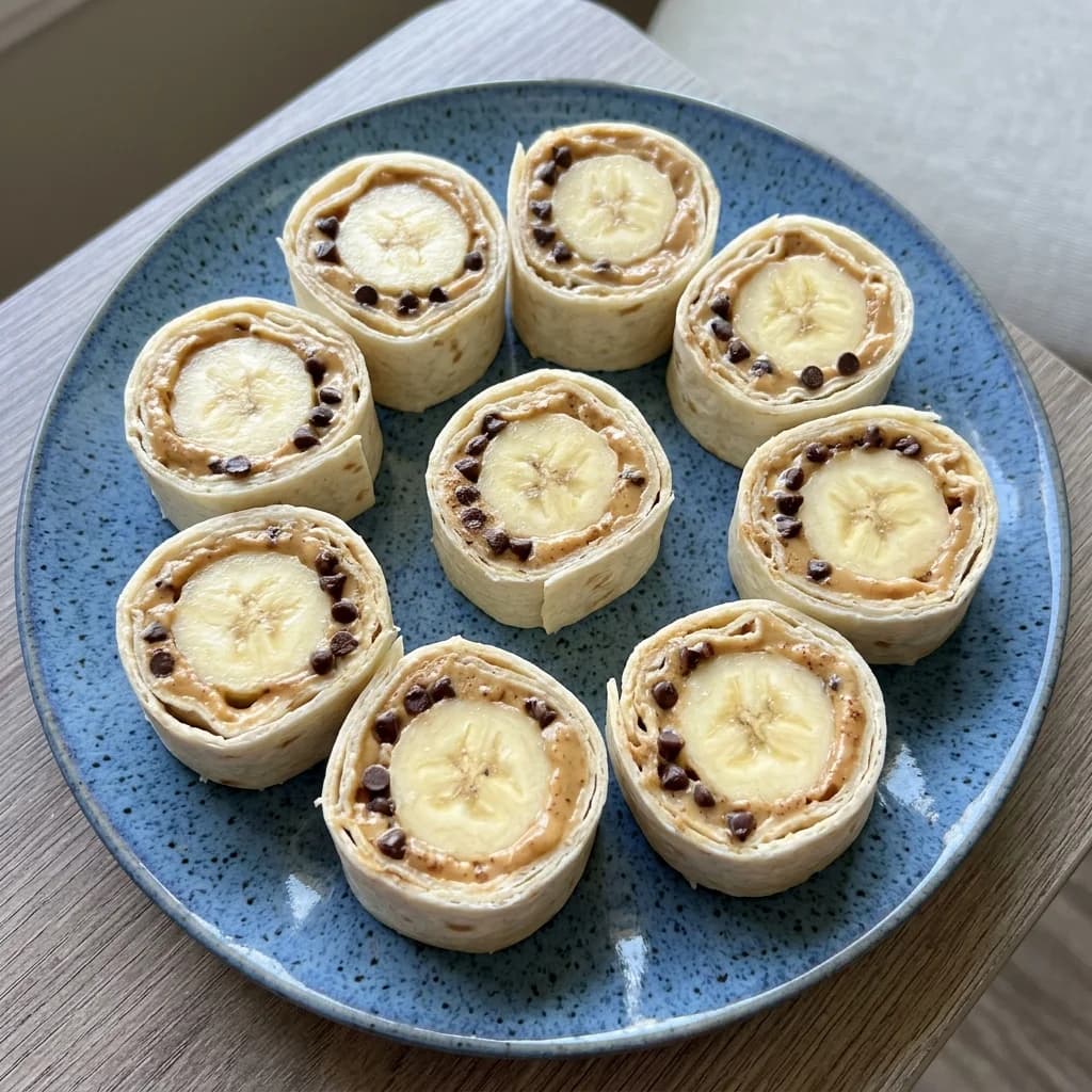 Banana Sushi (Peanut Butter Roll-Ups)
