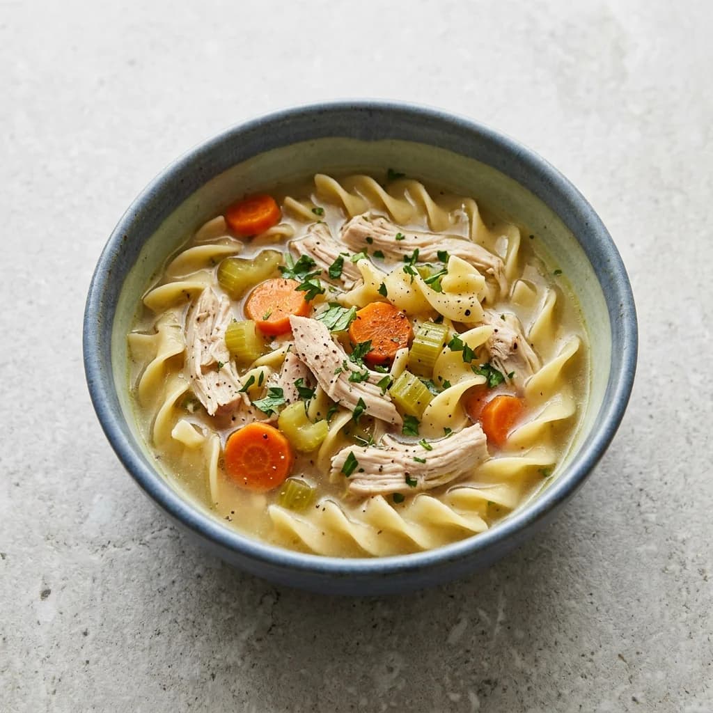 Slow Cooker Chicken Noodle Soup