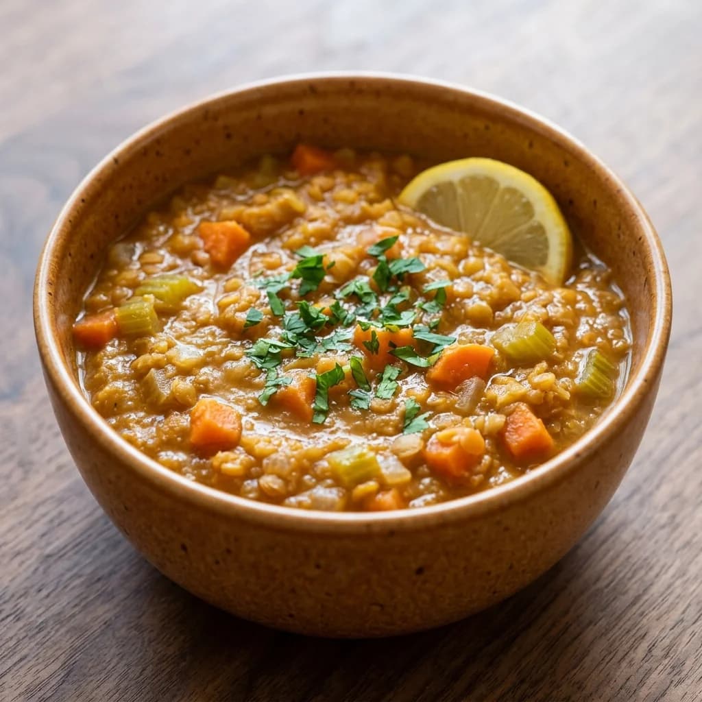 Slow Cooker Lentil Soup