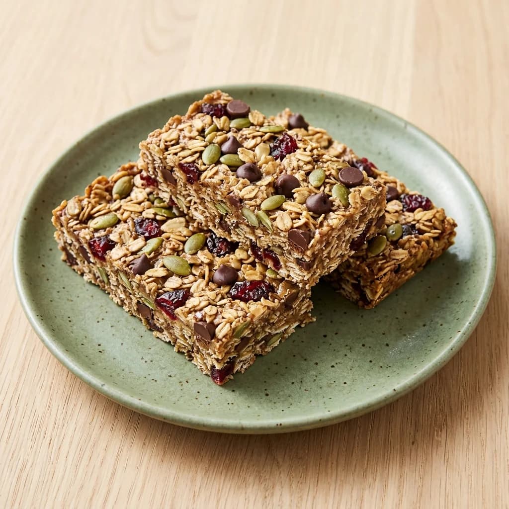 Vegan No-Bake Granola Bars