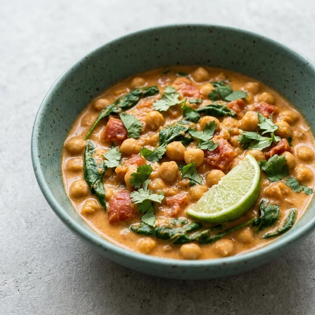 Vegan Smoky Coconut-Lime Chickpea Curry