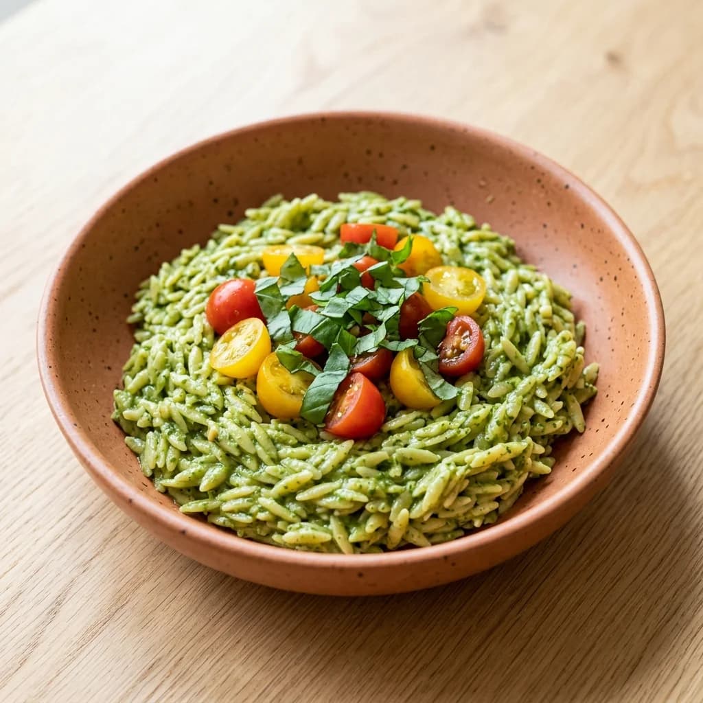 Vegan Pesto Orzo
