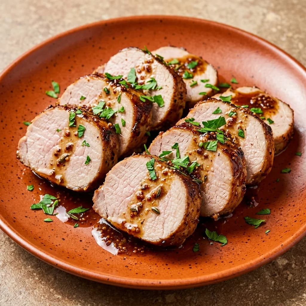 Maple Mustard Pork Tenderloin