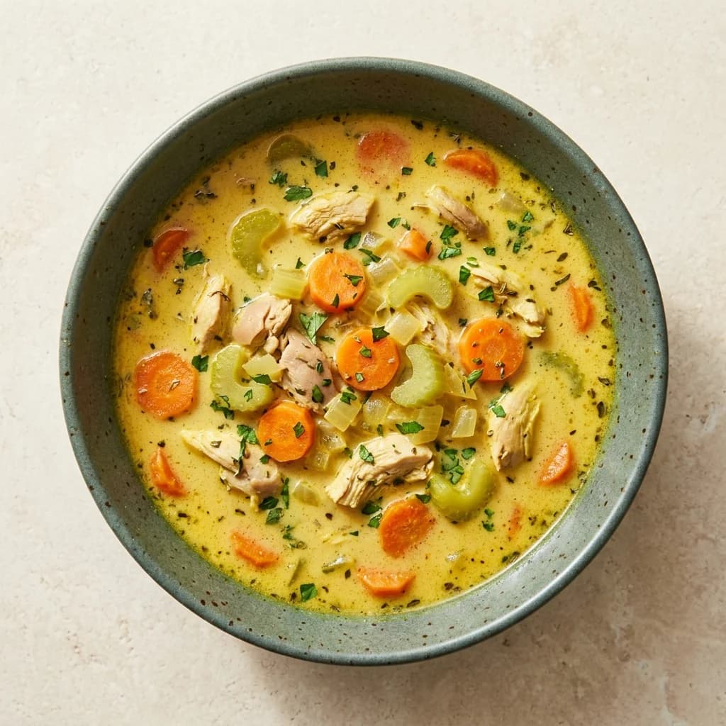 Coconut Cream Chicken Soup