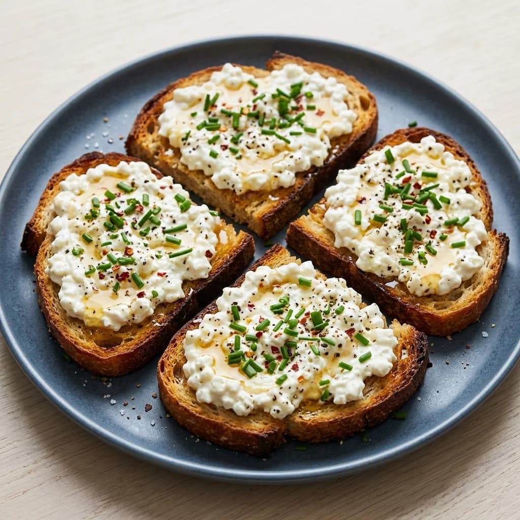 Cottage Cheese Toast
